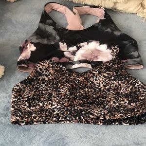 Two Sports bras